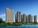 江景楼盘，近浏阳河风光带，收揽河湾佳景，自带幼儿园
