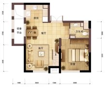 保利湾天地6#楼户型户型图