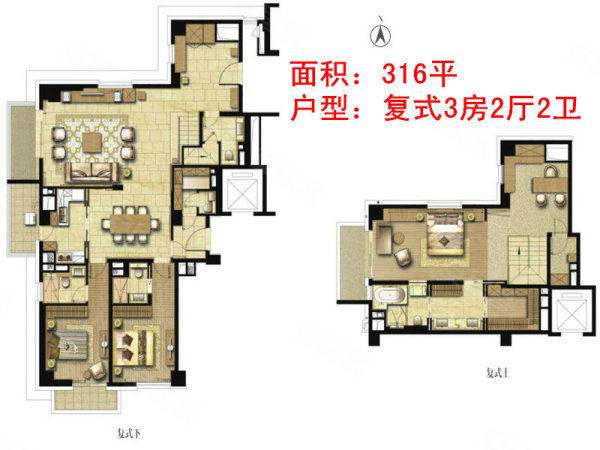 《新房》钻石地段 徐家汇核心地段 宛平88 复式房型仅1套
