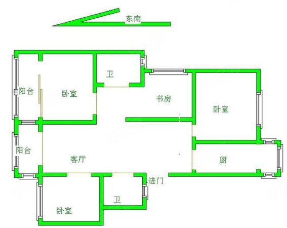 凤翔苑二手房 4室2厅2卫 79万元 无锡58安居客