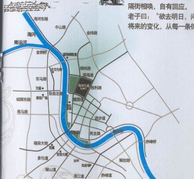 海河大道宽景公寓交通位置图